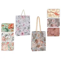 Подарочный пакет H&S "Pasari in flori" Картон / Универсальный