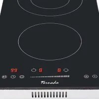 Plită încorporabilă pe gaz Tornado GTR-CD3204N 3200 W / Black photo 2