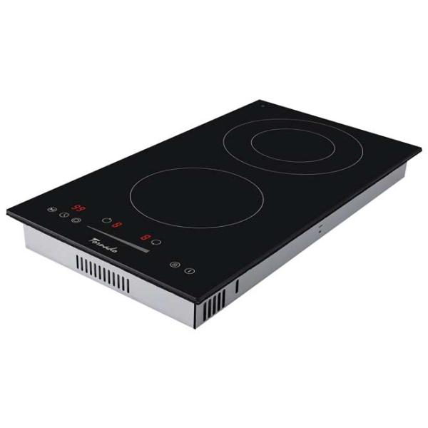 Plită încorporabilă pe gaz Tornado GTR-CD3204N 3200 W / Black photo 3