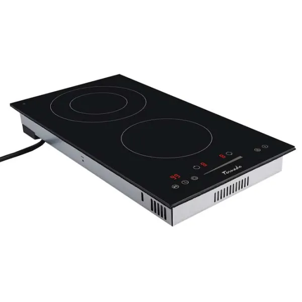 Plită încorporabilă pe gaz Tornado GTR-CD3204N 3200 W / Black photo 5