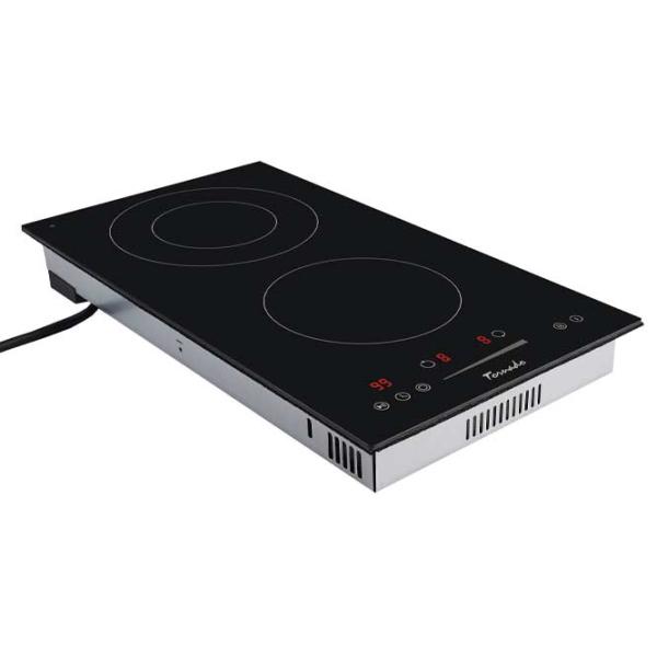 Plită încorporabilă pe gaz Tornado GTR-CD3204N 3200 W / Black photo 5