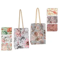 Подарочный пакет H&S "Pasari in flori" Картон / Универсальный