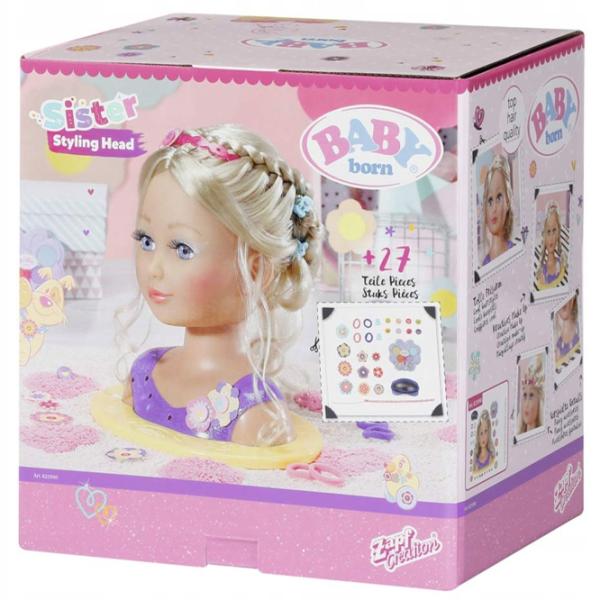Păpușă Zapf Baby Born 825990 bust păpușă / 3+ photo 3