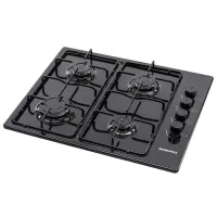 Plită încorporabilă pe gaz Daewoo BH6GKR40BNL Oțel emailat / Black photo 3