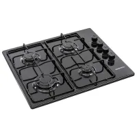 Plită încorporabilă pe gaz Daewoo BH6GKR40BNL Oțel emailat / Black photo 5