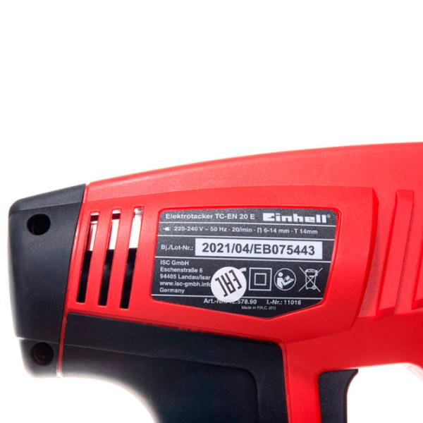 Cтеплер Einhell TC-EN 20E Красный photo 6