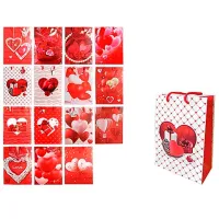 Подарочный пакет Sf.Valentine "Inimi si trandafiri" Картон / Универсальный