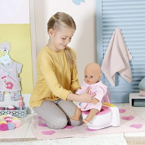 Accesorii pentru păpușă Zapf Bath Poo-PooToilet 828373  vas de toaletă / 3+ photo 3