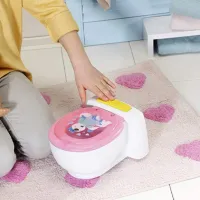 Аксессуары для кукол Zapf Bath Poo-PooToilet 828373 унитаз / 3+ photo 4