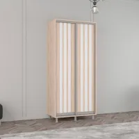 Dulap Mobildor-Lux Aron 110 x 60 x 240 / PAL / Sonoma photo 2