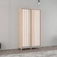 Dulap Mobildor-Lux Aron 130 x 60 x 220 / PAL / Sonoma photo 3