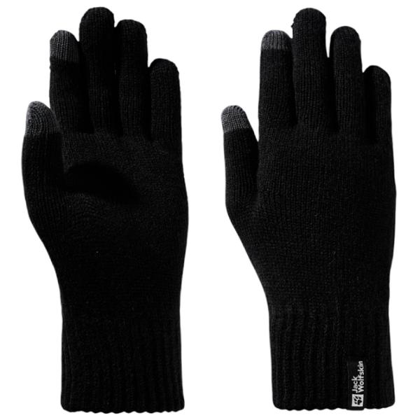 Перчатки унисекс Jack Wolfskin Rib Glove L / Черный photo 1