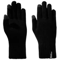 Перчатки унисекс Jack Wolfskin Rib Glove L / Черный