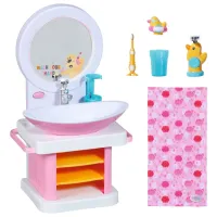 Мебель для кукол Zapf Bath Hand Wash Basin 832707  раковина / 3+