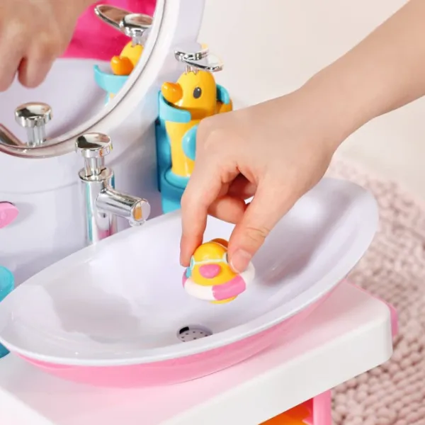 Mobilier pentru păpușă Zapf Bath Hand Wash Basin 832707  chiuvetă / 3+ photo 8