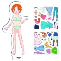 Одежда для кукол Quercetti Fashion Design Maggie 2927 одежда / 5+ photo 3