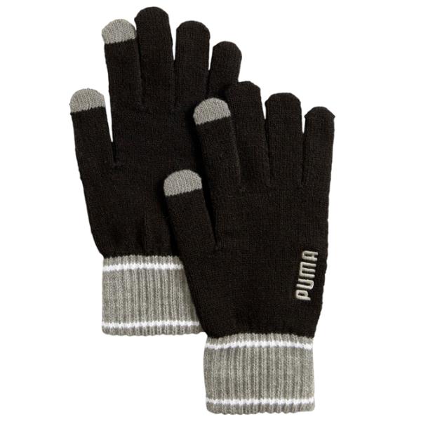 Перчатки унисекс Puma Knit Gloves L - XL / Черный photo 1