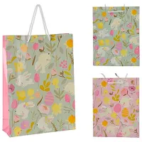 Подарочный пакет Easter "Flower" Картон / Пасха