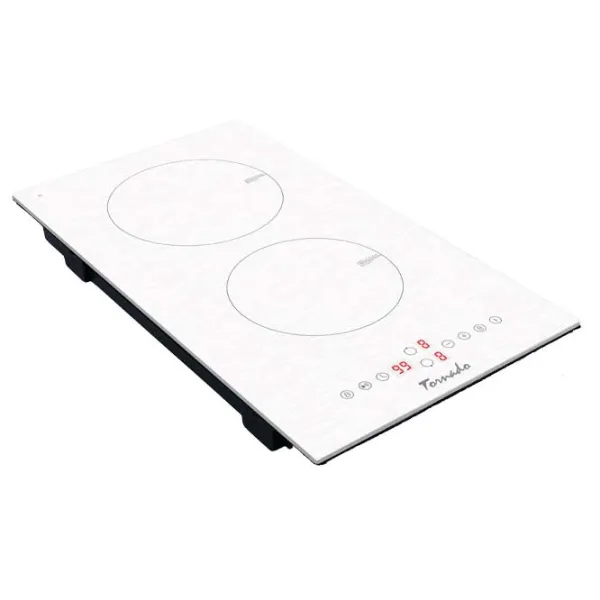 Plită încorporabilă electrică Tornado GTR300NLP Vitroceramică / White photo 3