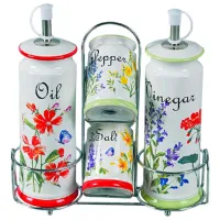 Set pentru condimente Maestro Mr-20008-04 S Ceramică / Multicolor