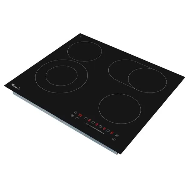 Plită încorporabilă electrică Tornado GTR-CF6603N 6600 W / Black photo 2