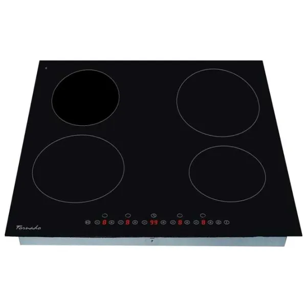 Plită încorporabilă electrică Tornado GTR-604NN 6000 W / Black photo 2