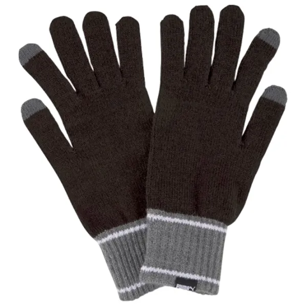 Перчатки унисекс Puma Knit Gloves M - L / Черный photo 1