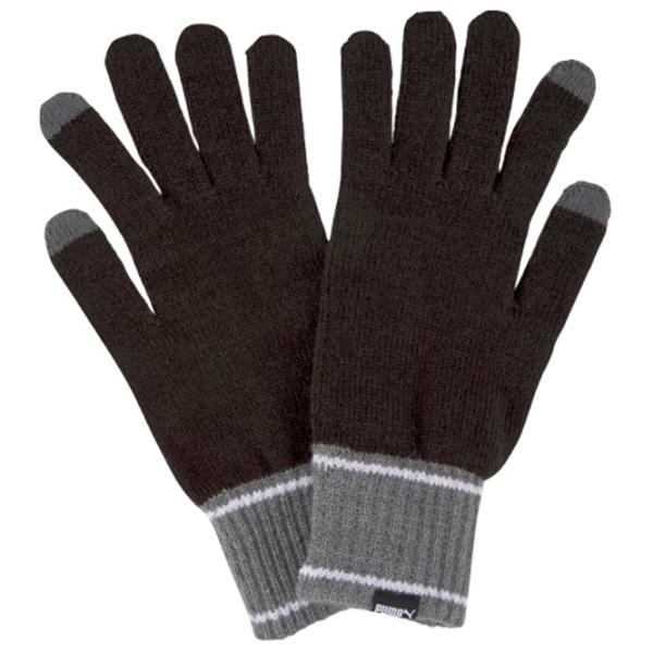Перчатки унисекс Puma Knit Gloves M - L / Черный photo 1