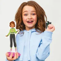 Одежда для кукол Quercetti Magnetic Fashion Laura 2926 одежда / 5+ photo 2