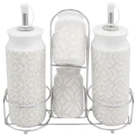 Набор для специй Maestro Mr-20033-04 S Керамика / Бежевый