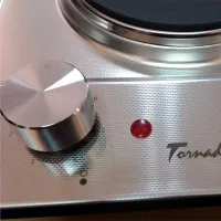 Plită încorporabilă electrică Tornado TEXTUR 2EL 3000 W / Inox photo 4