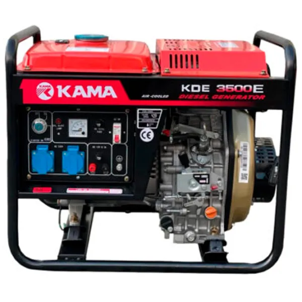 Generator de curent Kama KDE 3500E 230 V Motorină / 3 kW photo 1
