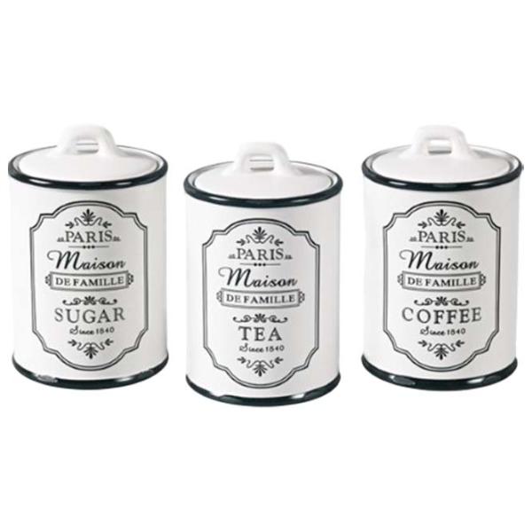 Set pentru condimente Maestro Mr-20030-03 CS Ceramică / White-Black photo 1