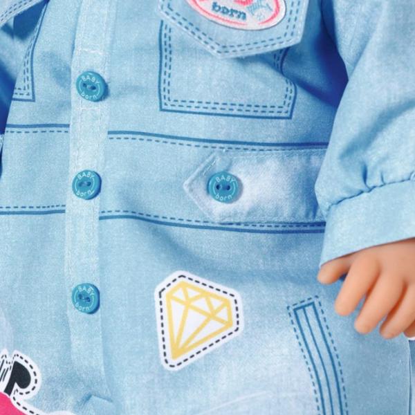 Haine pentru păpuși Zapf Deluxe Jeans Overall 832592 haine / 3+ photo 4