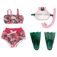 Haine pentru păpuși Zapf Weekend Deluxe Snorkeling 832806  set de înot / 3+