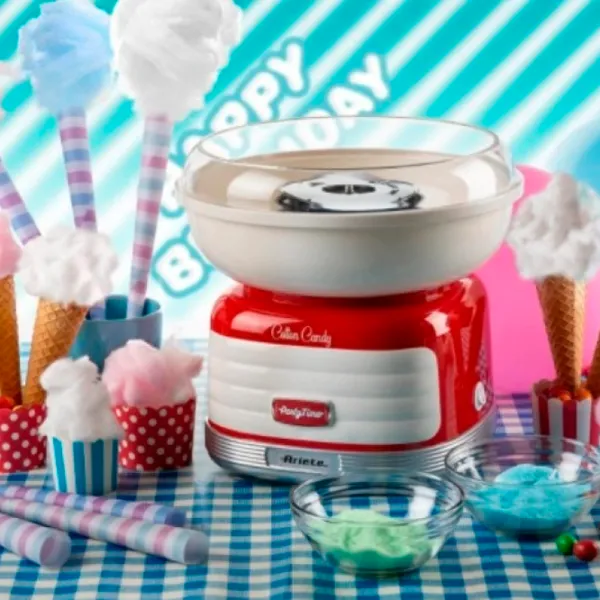 Aparat pentru vată de zahăr Ariete 2973 450 W / White Red photo 5