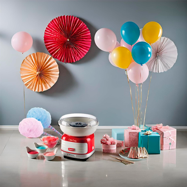 Aparat pentru vată de zahăr Ariete 2973 450 W / White Red photo 8