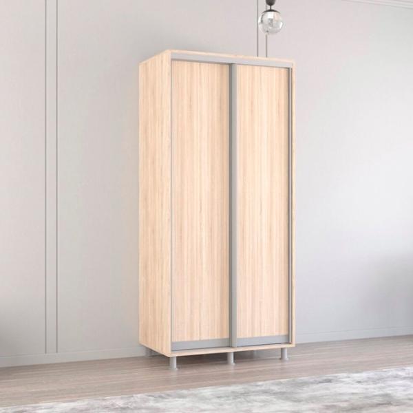 Шкаф Mobildor-Lux Aron 100 x 60см x 240 / ЛДСП / Sonoma photo 2