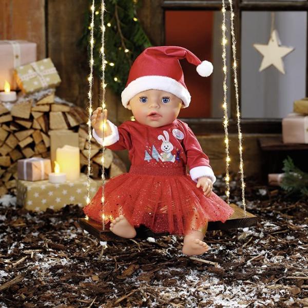 Haine pentru păpuși Zapf X-Mas Dress 830284 haine / 3+ photo 3