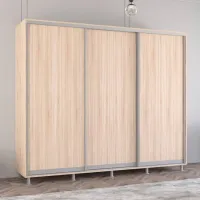 Dulap Mobildor-Lux Aron 250 x 60 x 240 / PAL / Sonoma photo 3
