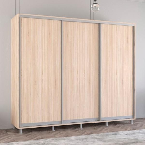 Шкаф Mobildor-Lux Aron 270 x 60см x 240 / ЛДСП / Sonoma photo 2