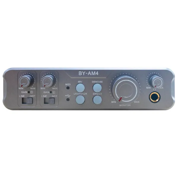 Mixer Boya BY-AM4 activ / 20 Hz - 20 kHz / Black photo 3 Mixer Boya BY-AM4 activ / 20 Hz - 20 kHz / Black photo 3