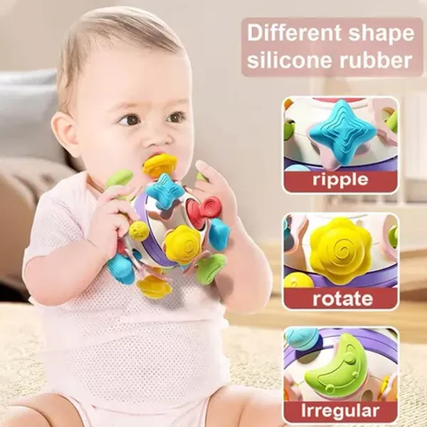 Jucărie pentru dentiție Hola Toys 35111 de la 0 luni photo 3 Jucărie pentru dentiție Hola Toys 35111 de la 0 luni photo 3
