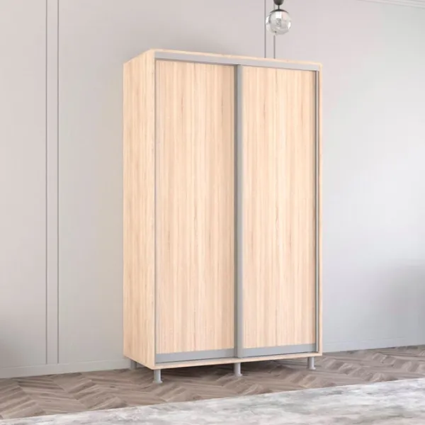 Шкаф Mobildor-Lux Aron 130 x 60см x 210 / ЛДСП / Sonoma photo 2