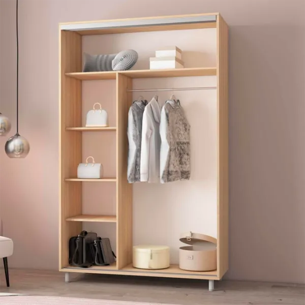 Шкаф Mobildor-Lux Aron P 18 160 x 60см x 240 / ЛДСП / Дуб Сонома photo 2