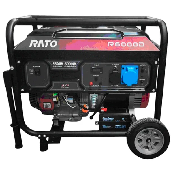 Генератор Rato R6000 D 230 В Бензин /  photo 1