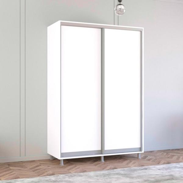 Dulap Mobildor-Lux Aron 170 x 60 x 230 / PAL / Alb photo 3