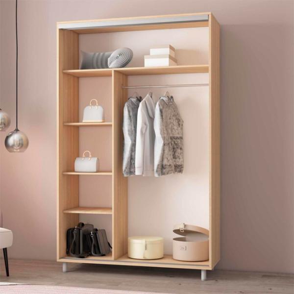 Dulap Mobildor-Lux Aron P 18 110 x 60 x 240 / PAL / Stejar Sonoma photo 2
