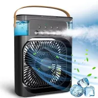 Вентилятор Cooling Fans Purifier Mist 20 Вт / Портативный / Черный photo 3