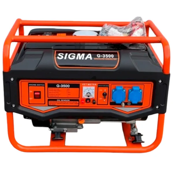 Generator de curent Sigma G-3500 220 V Benzină / 3 kW photo 1